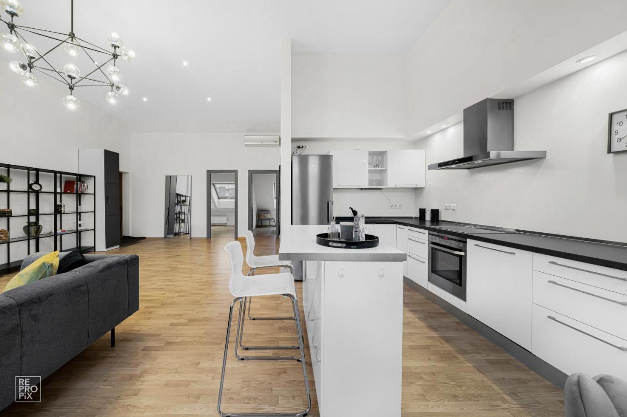 Kaunas Old Town Apartment With Underground Parking Exteriör bild