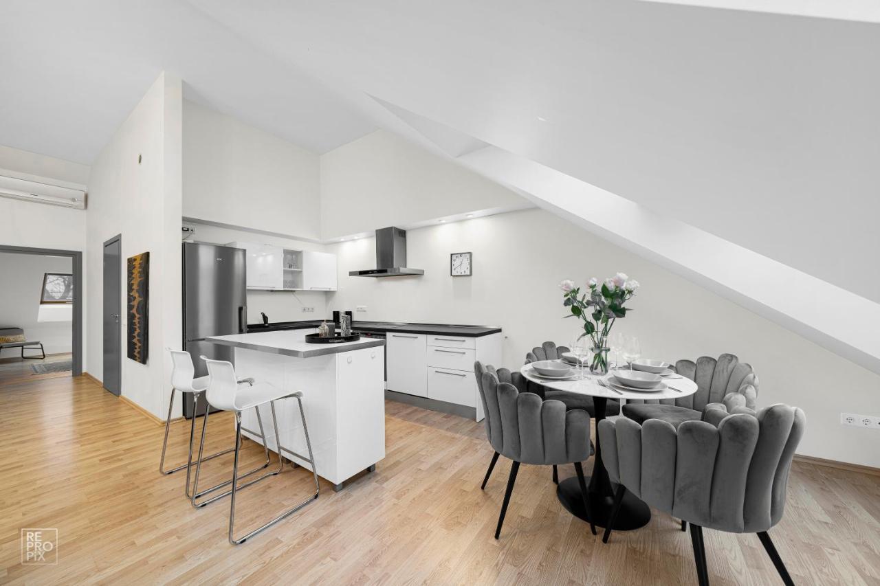 Kaunas Old Town Apartment With Underground Parking Exteriör bild