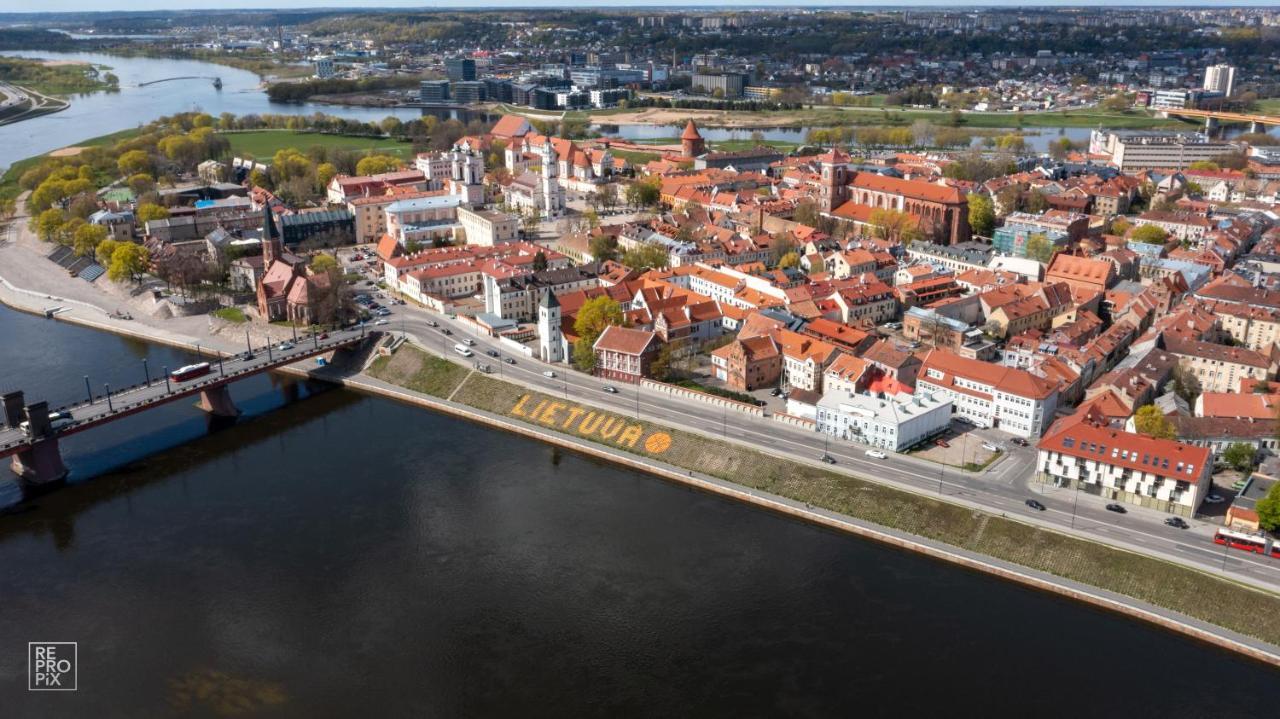 Kaunas Old Town Apartment With Underground Parking Exteriör bild